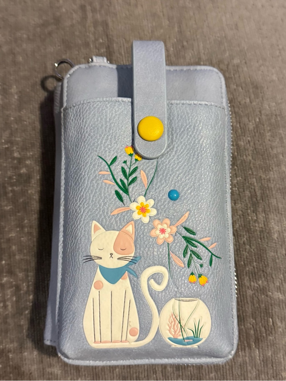 Espe vegan leather crossbody phone pouch